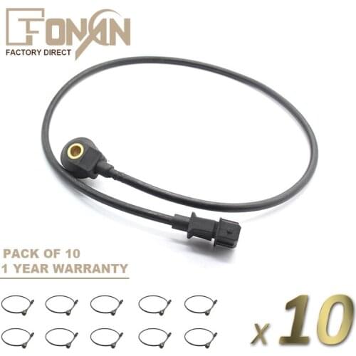 X10 Wholesale Knock Sensor Detonation For VOLKSWAGEN VW Gol G2 Parati G2 1.0 8V 16v 0261231126 0261231122 0251231122 0309053771