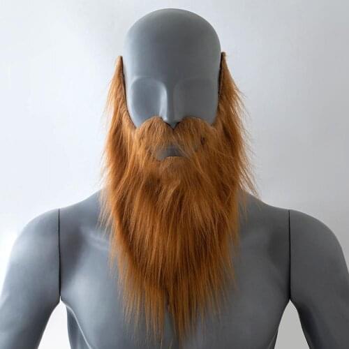 Funny Fake Beard Halloween Festival Party Mustache Cosplay Costume Dressed Props