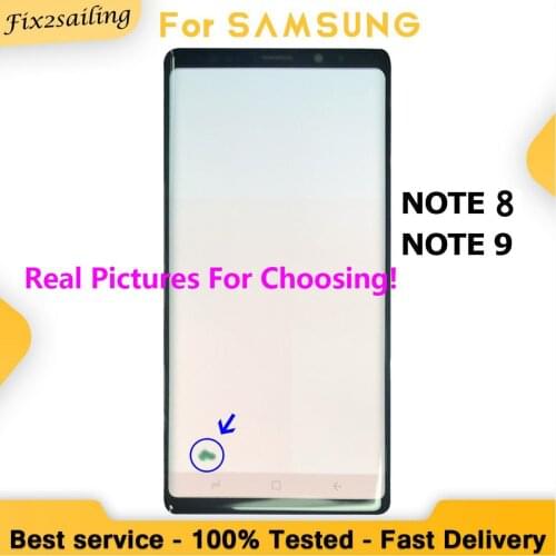 LCD Display With Point For Samsung Note 8/Note 9 LCD Screen Display For Samsung N9500 N9600 100% Tested Working