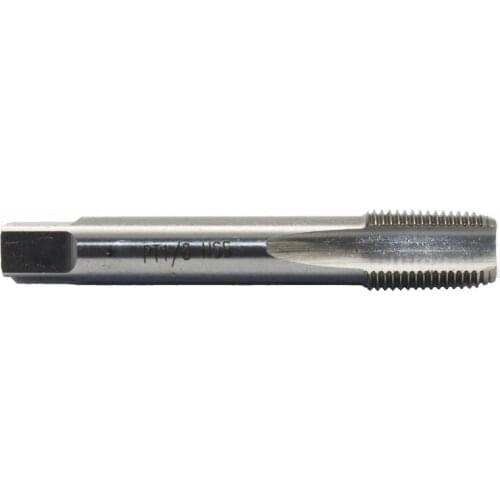 1PC 55 degree Pipe Tap 1/8-28 PT HSS Machine Straight Flute Taper Pipe Thread Die Tap Plug Taper Pipe Tap