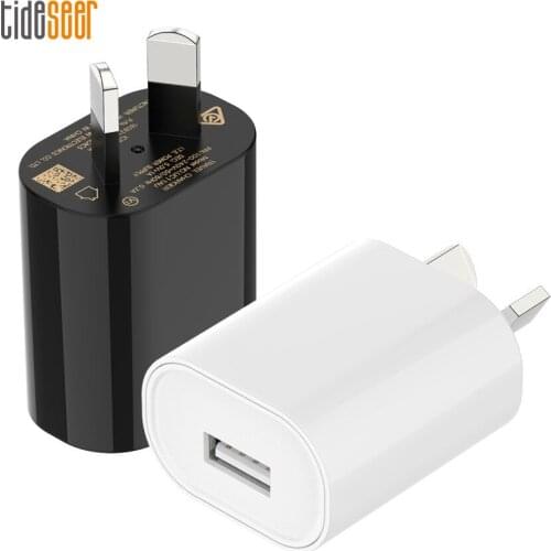 10pcs 5V 1A 2A AU Plug Fast Charging Travel Adapter Single USB Wall Charger For iPhone Samsung S8 S9 Plus Xiaomi Cell Phone