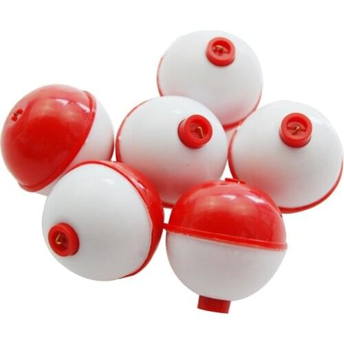 10 pcs/lot Hard ABS Push Button Fishing Floats Bobbers snap on the fishing floating float for ocean boat fishing