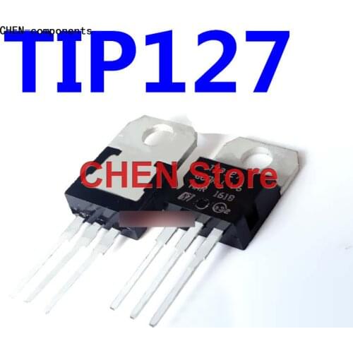 10pcs Brand new TIP127 TIP127C TO220 Darlington tube