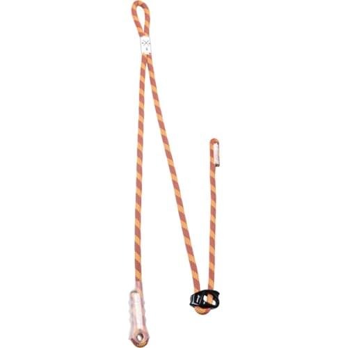 22KN Prusik Cord Loop Adjustable Climbing Single Buckle Double End Cord Loop Tree Arborist Mountaineering Descending Equipment