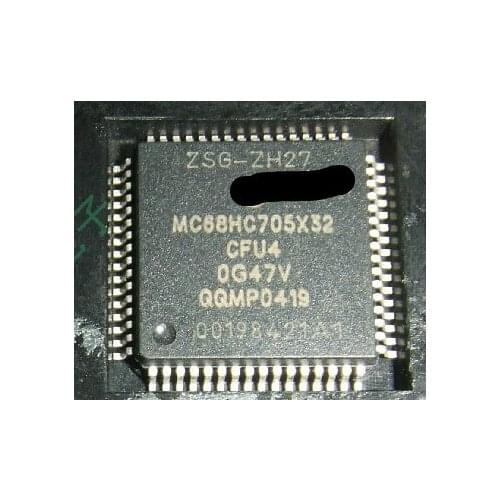 Free shipping 2pcs/lot MC68HC705X32CFU4 MC68HC705X32