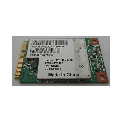 Wireless Adapter Card for BROADCOM BCM4312 BCM94312 Mini PCI-E for lenovo G430 G450 Y430 Y450 E43 60Y3220 43Y6488 43Y6489