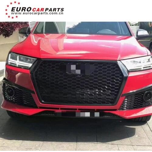 Pp Material Car Body Parts For Rsq7 Car External Accessories With Auto Front Bumper