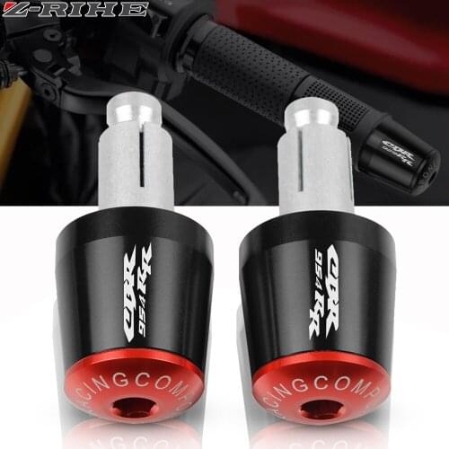 FOR Honda CBR 954 RR CBR954RR CBR 954RR 2002 2003 Motorcycle Accessories 7/8" 22MM CNC Handlebar Hand Grips Handle Bar End Cap