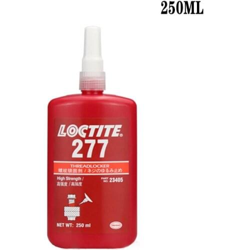 Loctite 277 Screw Seal Glue Anti-loose Anaerobic Glue Thread Locker 250ML High Temperature Bearing Fastening Glue