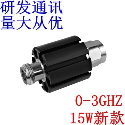 15W N Coaxial Attenuator, Fixed Attenuator, 1.3,6,10,20,30.40dB, DC-3G