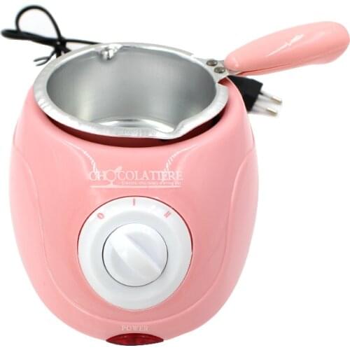 Mini 220V Pink Single Cylinder Chocolate Melting Furnace Soap Melter Machine Chocolate Melting Pot For Home