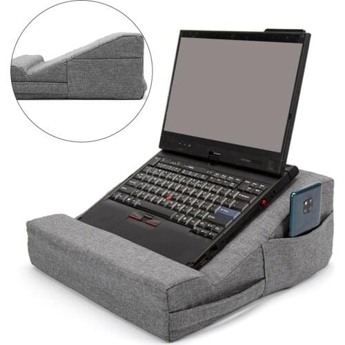 Multifunctional Tablet Holder Rack Cushion Laptop Stand Book Reading Solid Tablet Pillow
