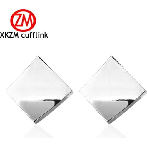 Hot Fashion Men Cufflinks Male Men French Shirt Cuff Links Silvery arc Metal Cufflink Cuff Button mens Jewelry Party gift