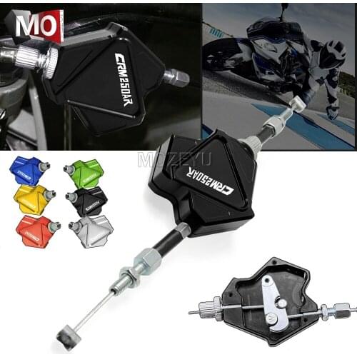 Motorcycle CNC Aluminum Stunt Clutch Lever Easy Pull Cable System For HONDA CRM250AR CRM 250 CRM250 AR 1994-1998 1995 1996 1997