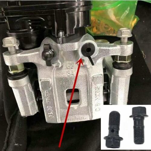 Apply to Hyundai Elantra ad kIa K4 Brake cylinder caliper oil pipe hollow screw brake hose screw