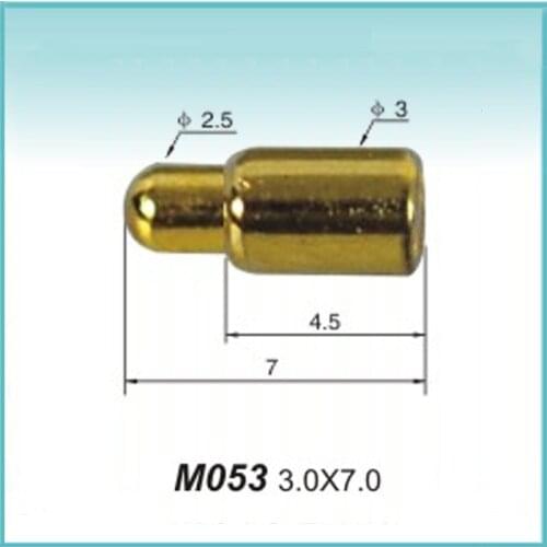Pogo Pin Spring Thimble Copper Gold-plated Mobile Phone Connector Charging Spring Thimble Current Charging Contact Pin