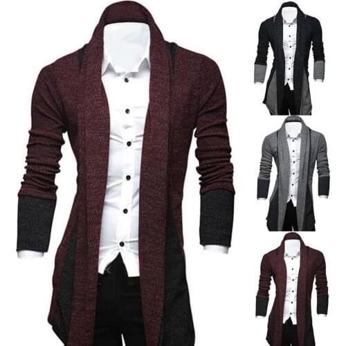 Plus Size M-4XL Coat Skin-friendly Loose Fit Comfortable Long Sleeves Cardigan Coat for Winter