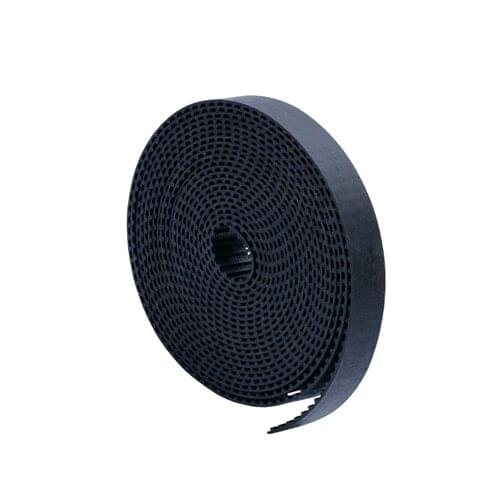 1Meter Black 5M/S5M Type 20mm Width PU Transmission Timing Belt With Steel Metal Core For 3D Printer