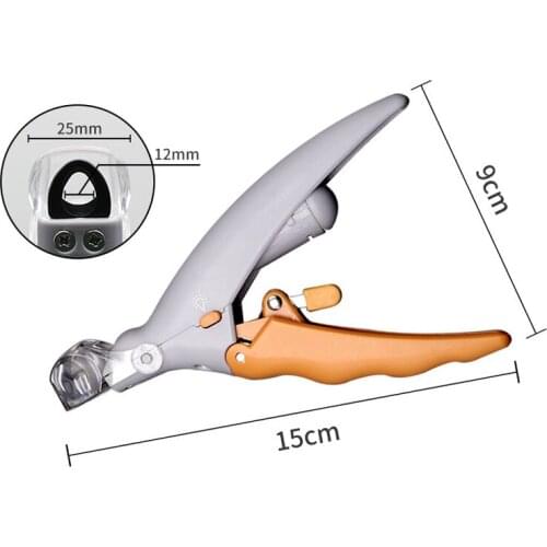 Dog Nail Trimmer Pet Nail Grinder Cat Nail Clippers Led Light 5X Magnifier Cat Dog Grooming Tool Pet Nail Claws