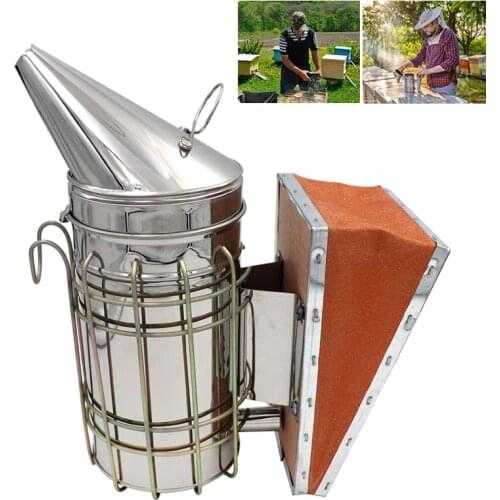 Beekeeping Hive Bee Smoker Manual Beekeeping Tool Apiculture Beekeeper Tools Bee Smoker