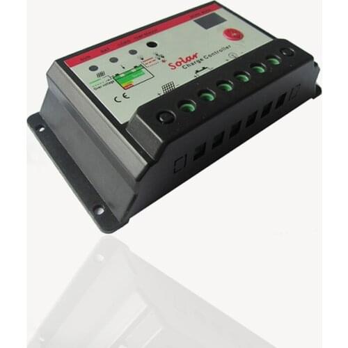 PWM Mode 20A Solar Charge Controller 12V/24V Auto-Switch Solar Panel Battery Charge Regulator Light & Timer Control Function