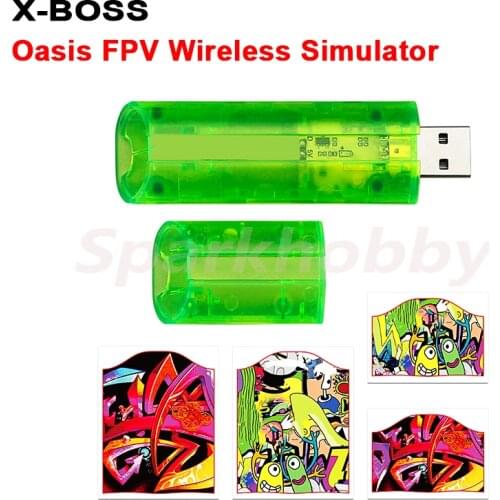X-BOSS Oasis FPV Wireless Simulator with AC900/ DSM2/ RX2A Pro Receiver support DRL DCL Freerider Liftoff Rotor rush FPV Air2