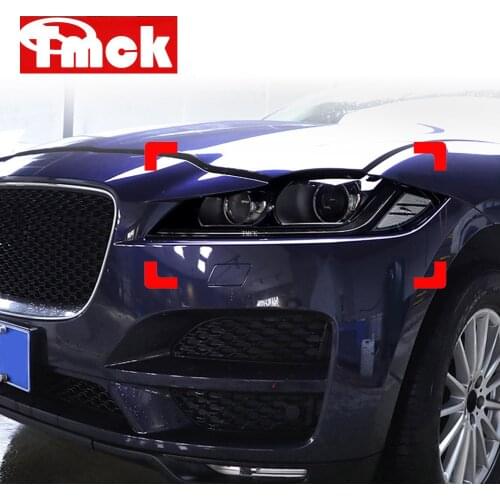 NEW For Jaguar XE X760 XF X260 F-Pace X761 E-PACE XJ X351 F-Type X152 Car Accessories Headlights TPU Smoked Black Protector Film