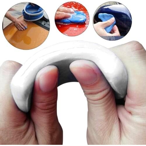 100g Automotive Clay Cleaner Paintless Clay Bar Car Glass Mirror Surface Debris Rust Cleaning Tool F19A