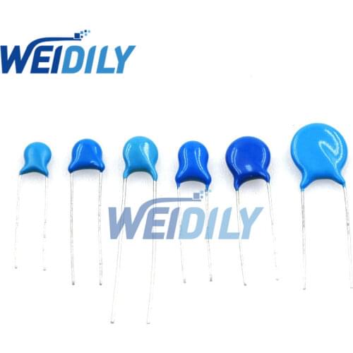 New 20PCS/Lot 2kv 2000v 821 820pf 820p Ceramic Disc High Voltage Capacitors Capacitance Wholesale Electronic