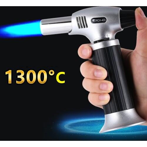 Straight Spray Gun Blue Flame Gun, Big Welding Gun Outdoor Barbecue, Kitchen Lighter Roast Barbecue, Inflatable Butane