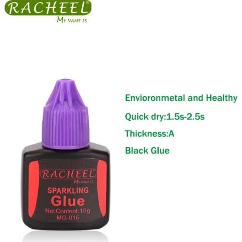 Racheel Pro 15g A Thickness Black Glue False Eyelash Glue Quick Dry No Stimulation Individual False Eyelash Extension Glue