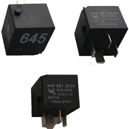 Relay NO.645 Fit for AUDI RS7 RS4 Q7 A8 A1 TT YETI SUPERB GOLF TIGUAN PASSAT JETTA OE:4H0951253A