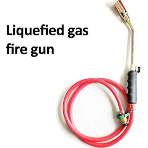 Single and Double Switch Type Liquefied Gas Torch Welding Spitfire Gun Support Oxygen Acetylene Propane Soldering Flamethrower