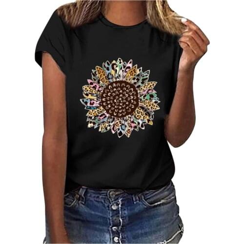 Women Casual Printing Tshirt Short Sleeves O-neck Loose T-shirt Tops High Street Women Summer Tshirt Poleras Mujer #P3