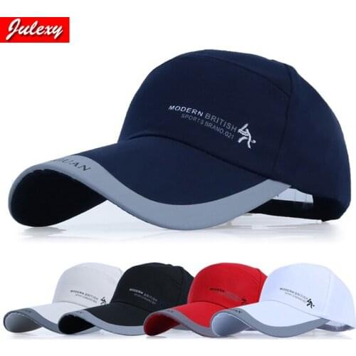 Baseball Cap Men And Women With Extended Words Sun Hat Sunscreen Mens Sports Quick-drying Silk Seven-Piece Villain Net Cap