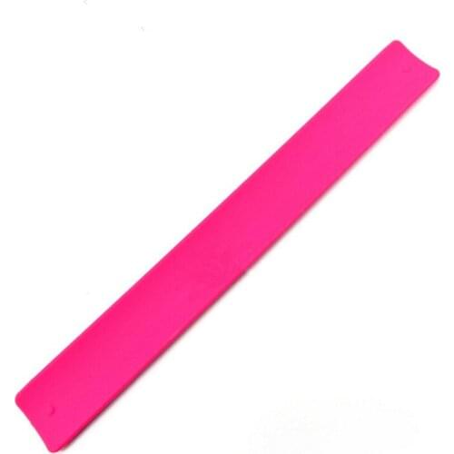 DL Effective 6206 students creative ruler manufacturer wholesale 180mm silicone bracelet flap is safe and non-toxic