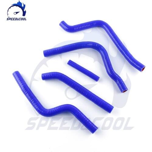 For 1990-1993 Kawasaki KX 125 KX125 Motorcycle Silicone Radiator Coolant Tube Pipe Hose Kit 1991 1992