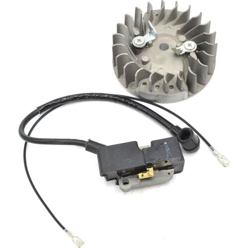 Magneto Flywheel And Ignition Coil Kit for Husqvarna 362 365 371 372 372XP 385 390 Petrol Gasoline Chainsaw Engine Replace Parts