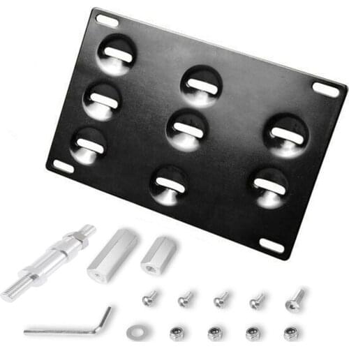 Car Bumper Car License Plate Mount Bracket Holder For Toyota Camry SE XV40 XV50 Urban Cruiser Verso