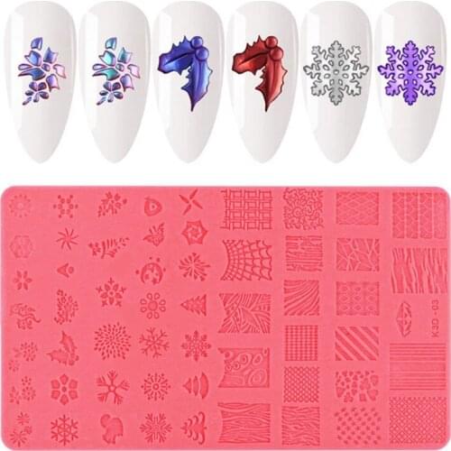 KVAOTOO Stencils For Nail Design