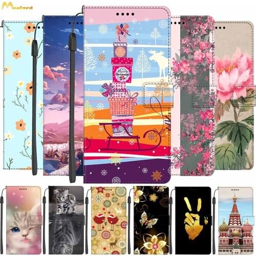 Butterfly Cute Leather Phone Case For OPPO Realme X7 Pro Book Style Wallet Flip Case For Realme X7Pro Cover RealmeX7 Pro Funda