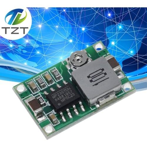 Mini360 RC Airplane Module Mini 360 DC Buck Converter 2A Step Down Module 4.75V-23V to 1V-17V 17x11x3.8mm New LM2596