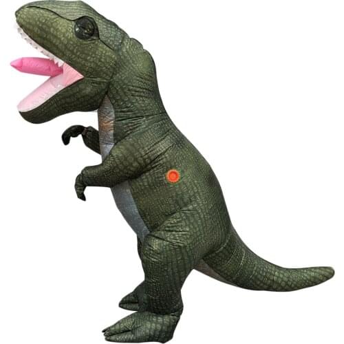 Blesiya Inflatable Dinosaur Suit Reusable Halloween Christmas Cosplay Prop