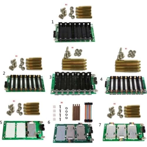 7S Power Wall Balancer PCB Module Power Bank Case 18650 29.4V Battery Holder 20A 40A 60A BMS Battery Box Protection Board for DI