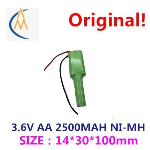 3.6 V AA 2500mah nickel metal hydride rechargeable battery NI - MH toy emergency light T model power plug