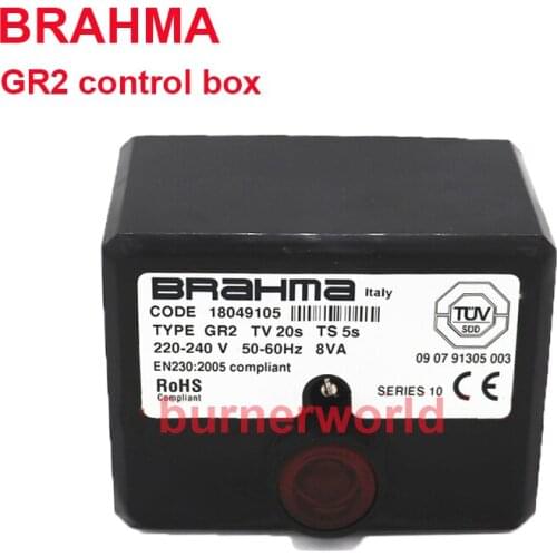 BRAHMA controller GR2 18049105 burner control box Italy original Control switch