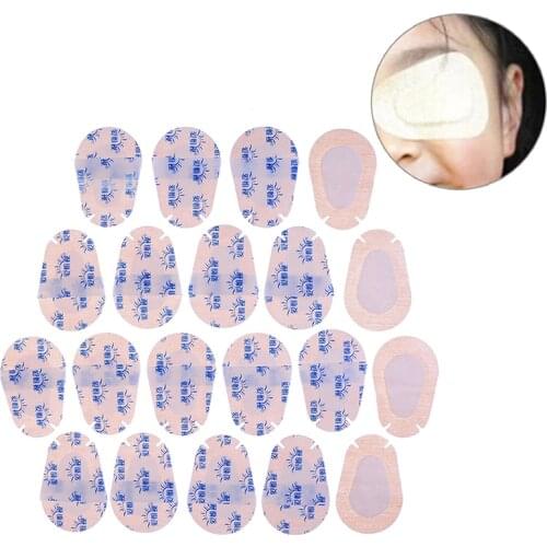 20pcs/set Child Amblyopia Training Orthoptic Corrected Eyeshade Occlusion Medical Eye Patches Amblyopia Eye Patches
