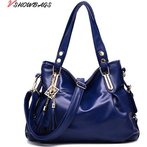 Bags Hot Popular Handbag PU Leather Women Handbag For Shopping Luxury Handbag British Style Shoulder Bags Elegance For Ladies