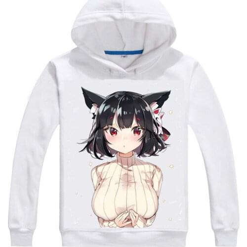 Bilan Hangxian Hoodies Multi-style Hooded hoodie Bilan Hangxian Enterprise Atago Unicorn Yamashiro Cosplay Sweatshirts