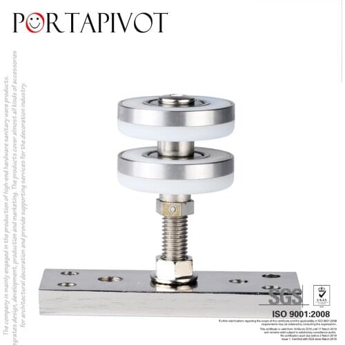 Universal Wheel Sliding Door Bi-fold Partition Door Sliding Barn Door Hardware Rollers Wooden Door Hanging Pulley